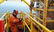 File photo: TotalEnergies worker onsite an offshore asset