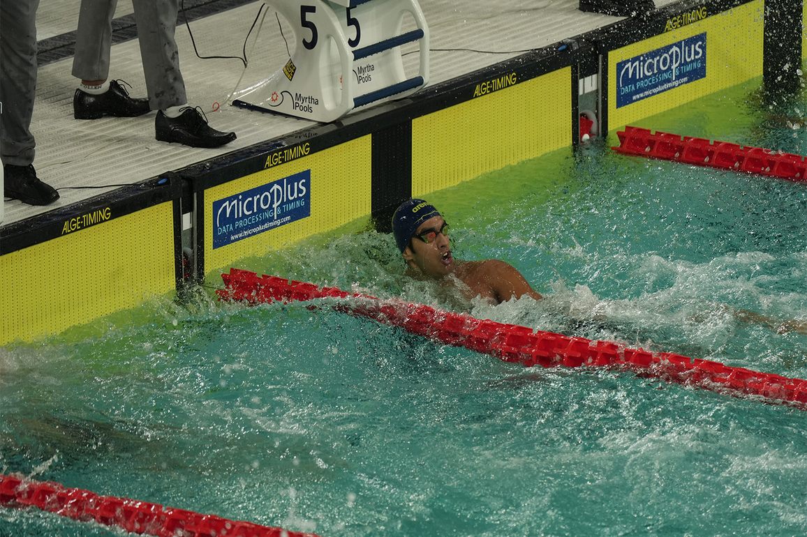 Asian Aquatics Championships: Nataraj adds 100m Freestyle bronze, takes his tally to five medals