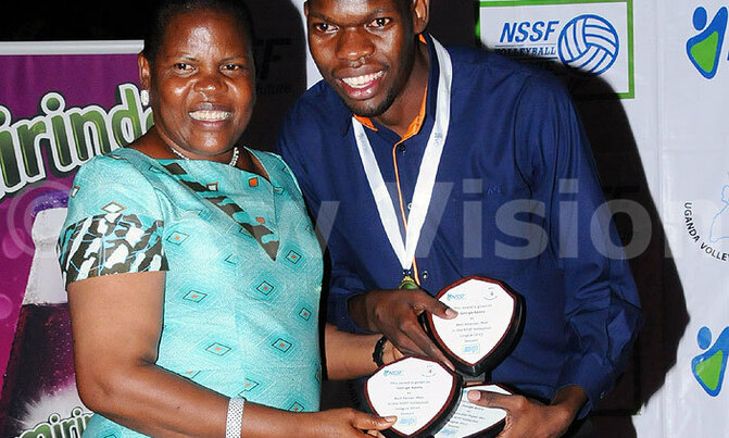 Volleyball: Aporu wins player of the year award Volleyball: Aporu wins player of the year award