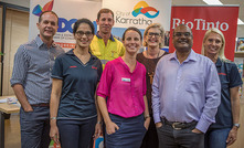 Pictured (L-R): City of Karratha Deputy Mayor Grant Cucel, Rio Tinto's manager - Local procurement Lareesa Lynch, Rio Tinto's MD Rail, Port & Core Services Ivan Vella, KDCCI CEO Kylah Morrison, RCCIWA CEO Kitty Prodonovich, Member for Pilbara Kevin Michel and Rio Tinto's GM communities & communications Linda Dawson