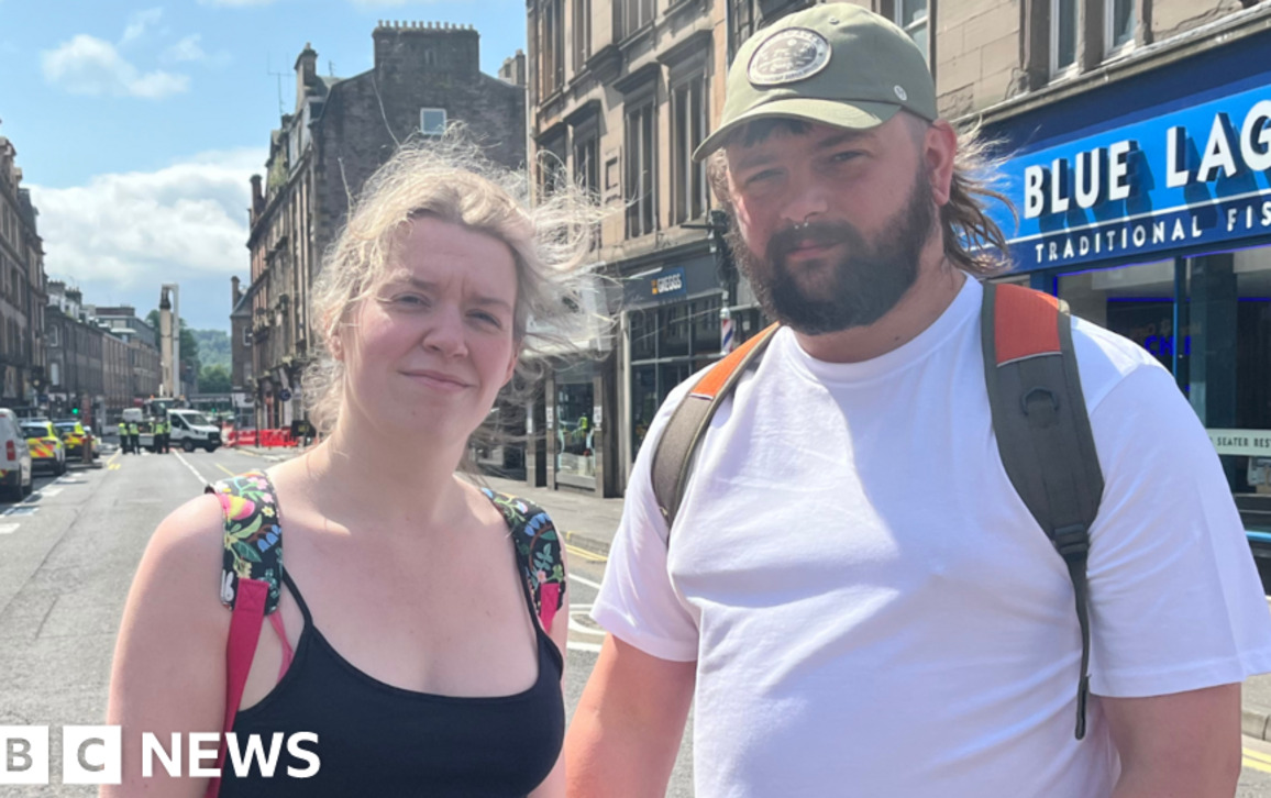 Couple feared jumping to escape burning Perth flat as it 'caved in behind them'