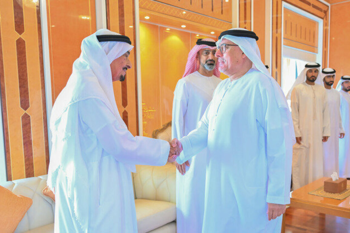 Ajman Ruler receives Minister of Human Resources and Emiratisation
