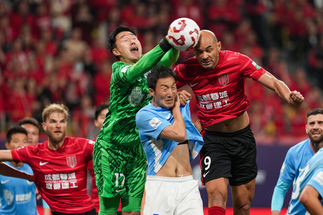 (SP)CHINA-CHENGDU-FOOTBALL-CSL-CHENGDU VS DALIAN (CN)