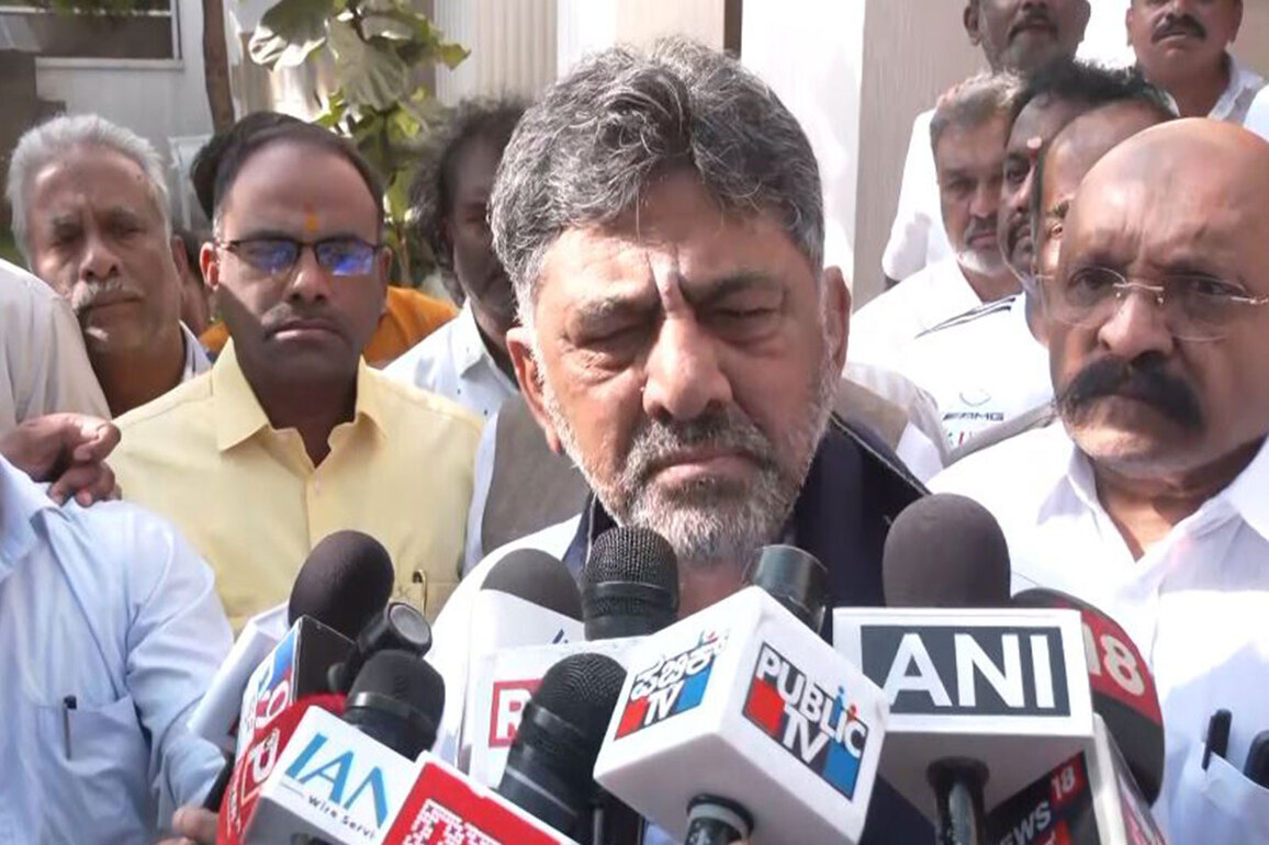 Karnataka: Deputy CM DK Shivakumar leaves for Delhi, condemns Yathindra Siddaramaiah's statement supporting father for CM post