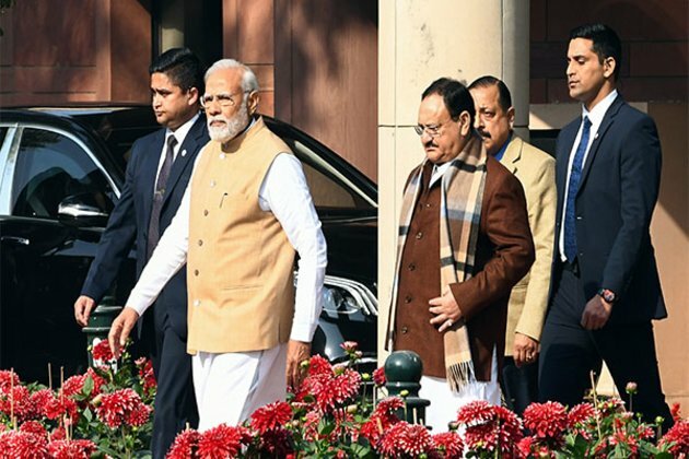PM Modi holds key meet with top ministers in Parliament