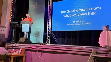Anne Murrell shared her vision of geothermal energy in the UK