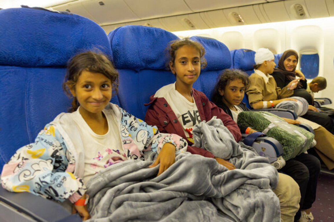 Following President's directives, UAE conducts urgent medical evacuation for patients, their families from Gaza