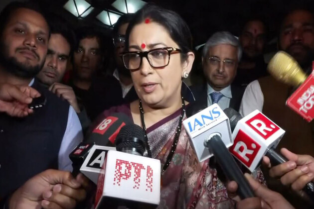 Former Union Minister Smriti Irani calls for nationwide participation in achieving 'Sabka Sath, Sabka Vikas'