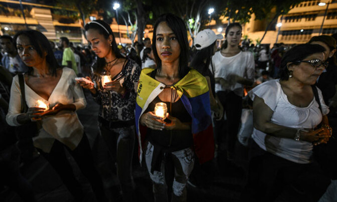 Opposition presses for fresh marches in Venezuela Opposition presses for fresh marches in Venezuela