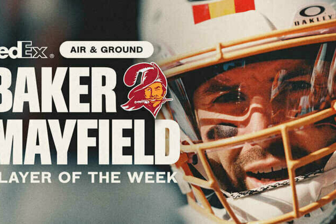 Baker Mayfield Named a FedEx Air and Ground Player of the Week