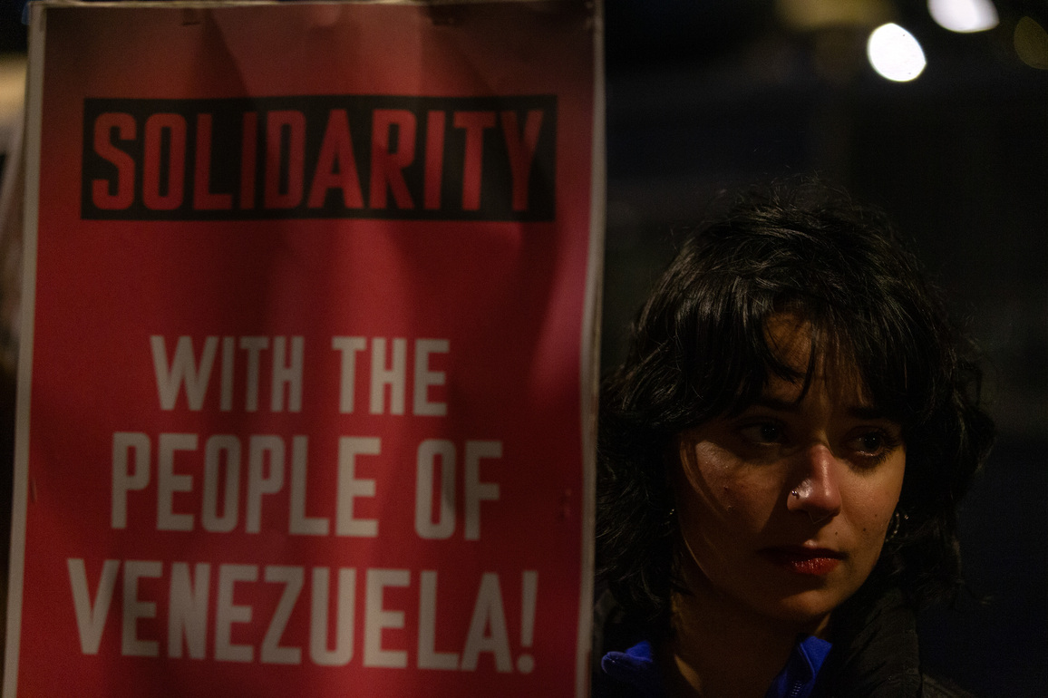 (SpotNews) GREEK-ATHENS-U.S.-VENEZUELA-PROTEST