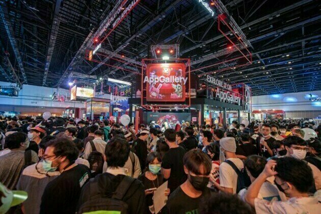 HUAWEI AppGallery draws large crowds at the Thailand Game Show with more than 160,000 attendees