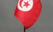 Tunisia flag.
