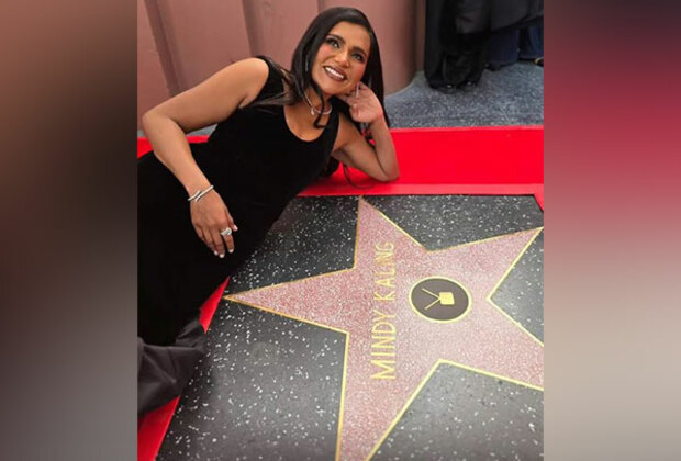 Mindy Kaling honoured with star on Hollywood Walk of Fame, praises ex-boyfriend BJ Novak