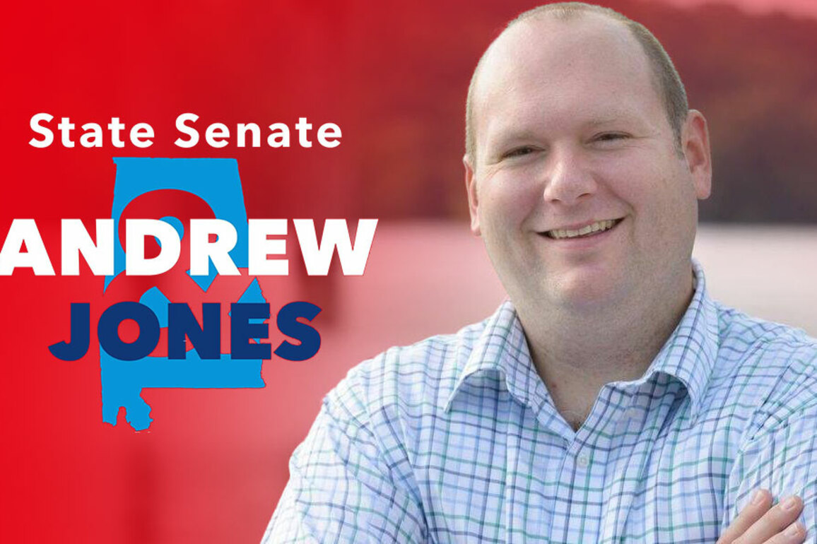 Andrew Jones announces re-election bid to Alabama Senate