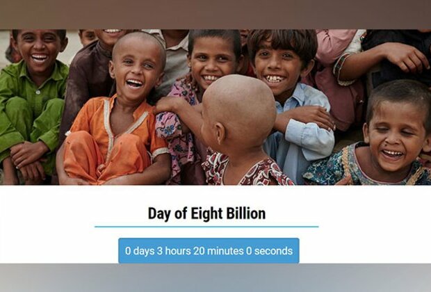 World population to hit 8 billion people today