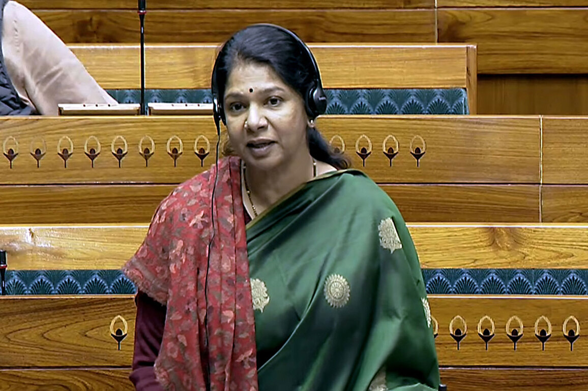 DMK's Kanimozhi moves motion in LS opposing three Bills amid row over delimitation
