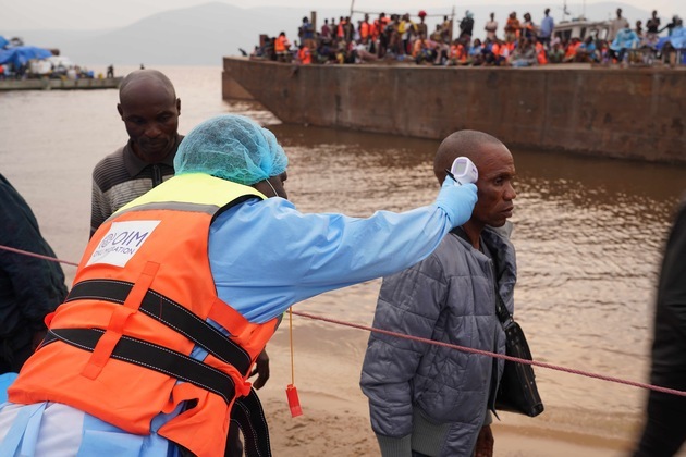 DR CONGO-KINSHASA-PASSENGER BOAT-EBOLA CASE
