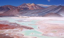 Salar de Ollague, no Chile