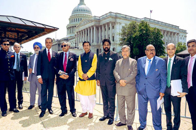 All-Party Delegation Leader Tharoor holds talks with US SFRC on India-US strategic partnership