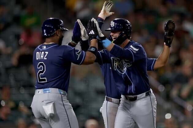 High-octane Rays strive to complete perfect road trip in rematch vs. A's