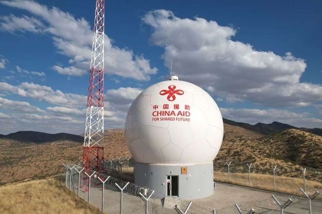 NAMIBIA-WINDHOEK-CHINA-SATELLITE-STATION