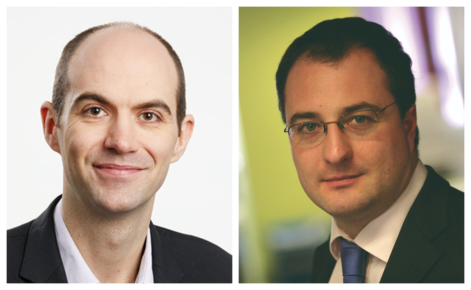 SPP DB committee chair Jon Forsyth and WTW director David Robbins