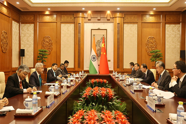 Jaishankar holds talks with Chinese counterpart, speaks of need for far-seeing approach to bilateral ties