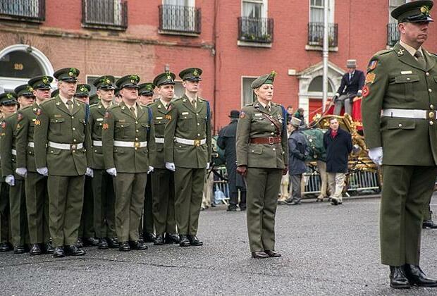 Troops arrive in Ireland to mark end of peacekeeping mission in Syria