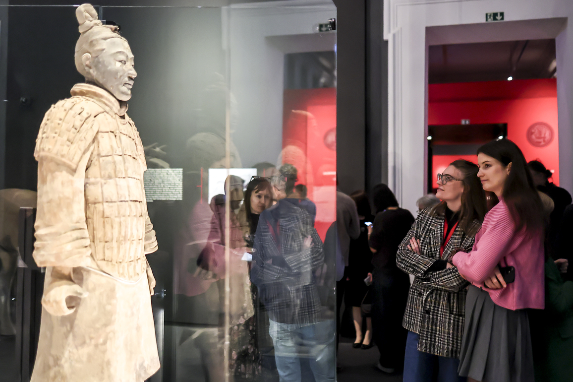 HUNGARY-BUDAPEST-TERRACOTTA WARRIORS EXHIBITION-MEDIA PREVIEW