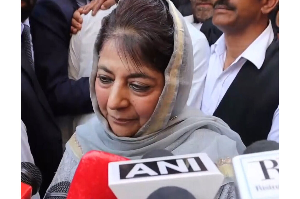 Mehbooba Mufti urges Union Health Minister JP Nadda to expedite AIIMS Awantipora work