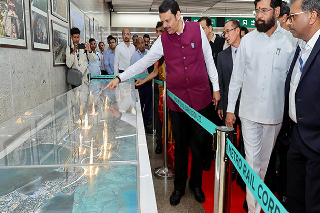 "One Ticket for All Public Transport Systems": CM Fadnavis at Mumbai Metro Line 3 Launch