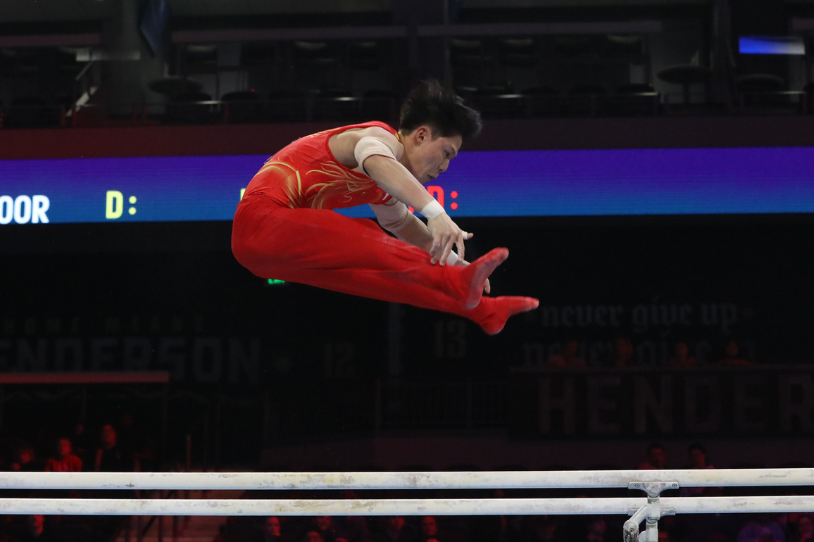 (SP)U.S.-NEVADA-ARTISTIC GYMNASTICS-AMERICAN CUP-MIXED TEAM