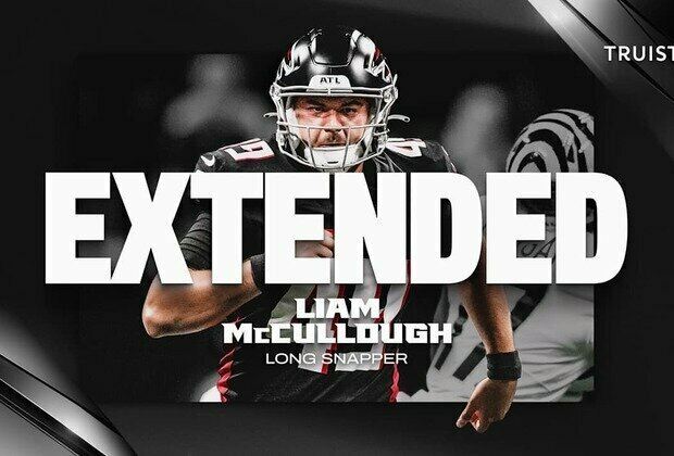 Falcons extend long snapper Liam McCullough