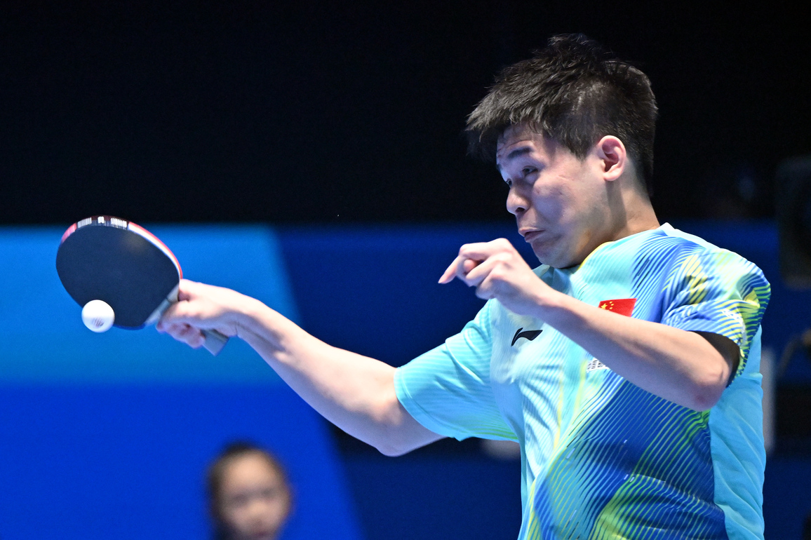 (SP)CHINA-HAIKOU-TABLE TENNIS-ITTF-ATTU ASIAN CUP-MEN'S SINGLES (CN)
