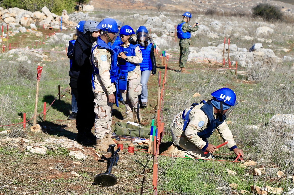 LEBANON-BLIDA-UNIFIL-DEMINING OPERATION