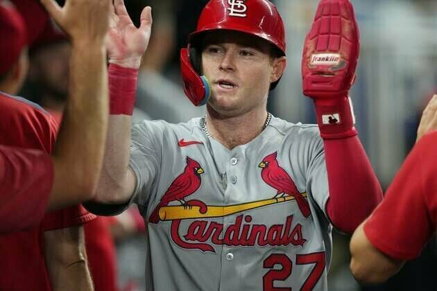 Nathan Church, Cardinals aim for sweep of Marlins