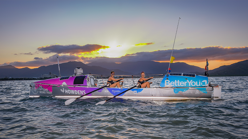 Howdens employee completes record-breaking Pacific crossing