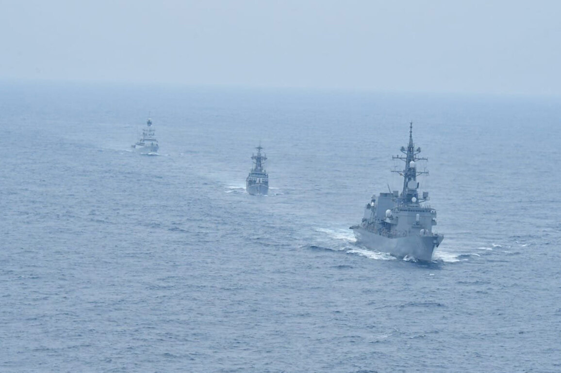 India, Japan, Indonesia conduct trilateral naval exercise in Andaman Sea