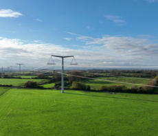 T-pylons: National Grid electrifies first low-carbon pylon project