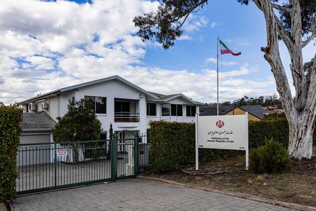 AUSTRALIA-CANBERRA-IRANIAN EMBASSY