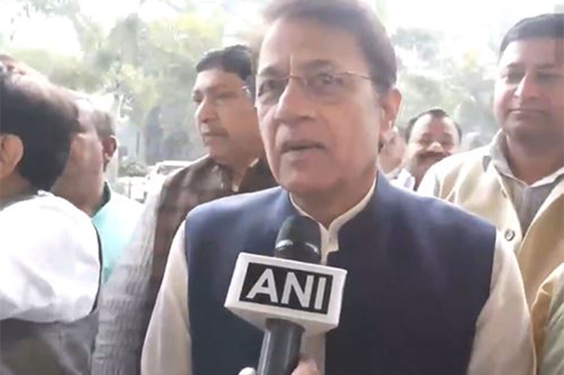"We are all proud of them, we stand with them in their time of sorrow," says the BJP MP Arun Govil, BJP leader Sanjiv Balyan, as he visits the residence of Army Soldier Rinkil Balyan