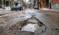 Van drivers are potty about damaged vehicles