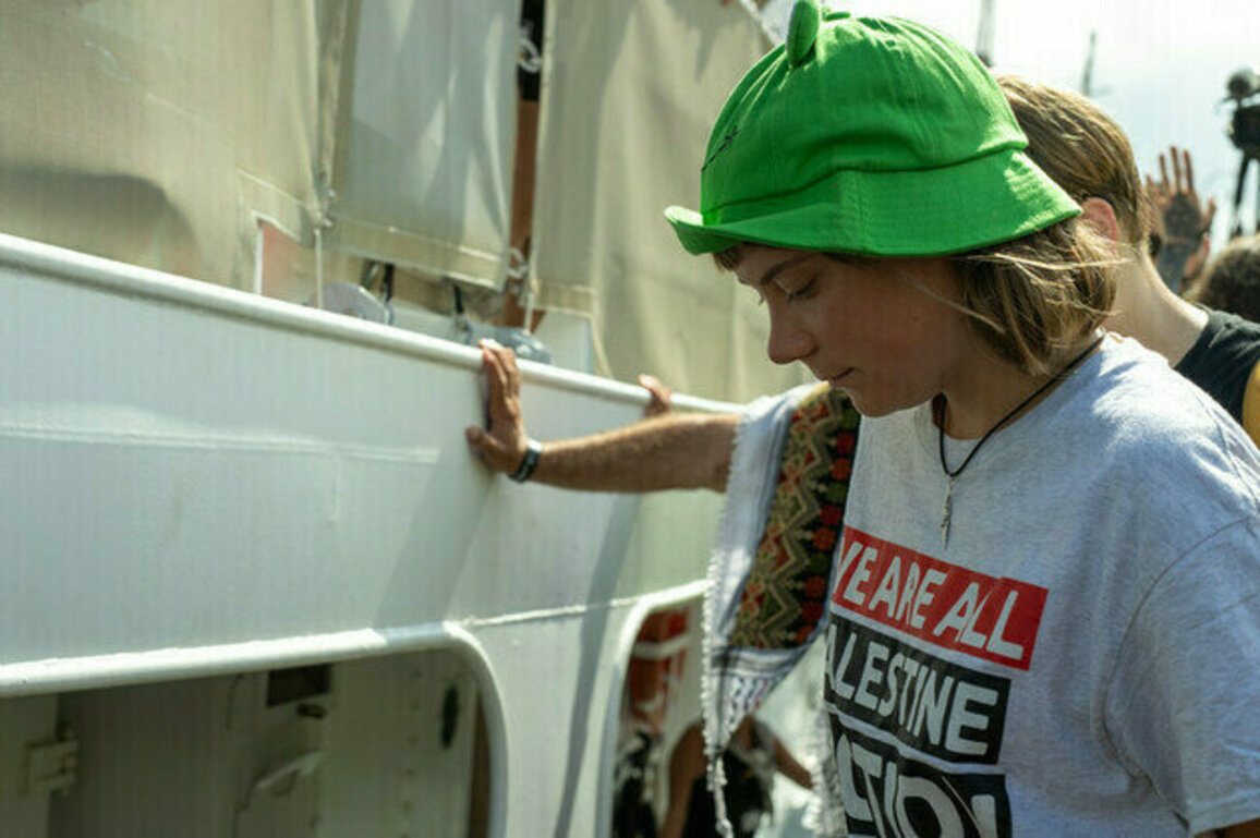 Israel deports Greta Thunberg