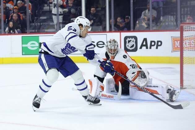 Easton Cowan, Maple Leafs edge Flyers in overtime