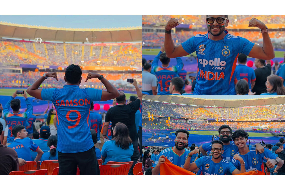 Basil Joseph goes full fan mode, buys jersey with Sanju Samson's name outside stadium