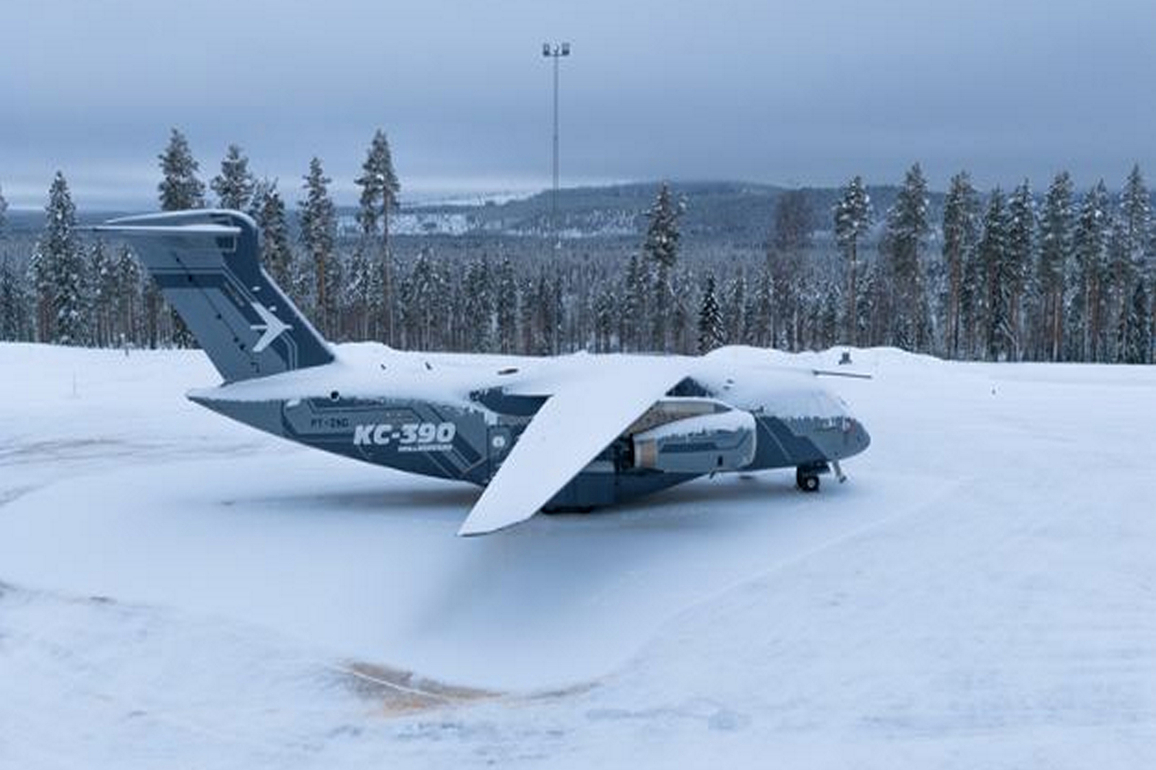 Embraer's KC-390 Millennium successfully concludes cold weather campaign in Sweden