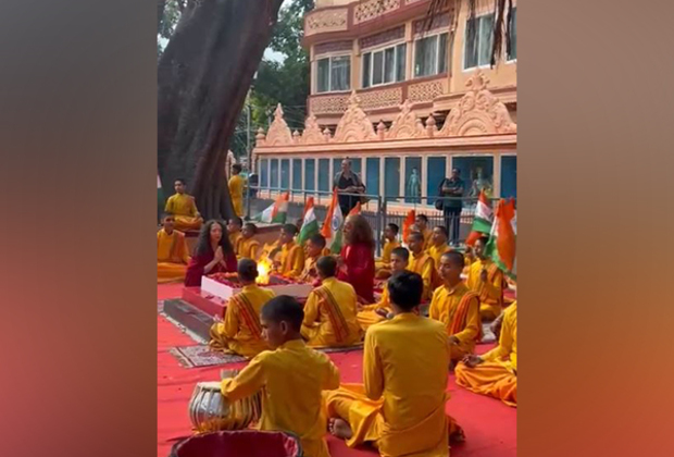 Parmarth Niketan Ashram perform 'havan' for India's victory in Champions trophy final