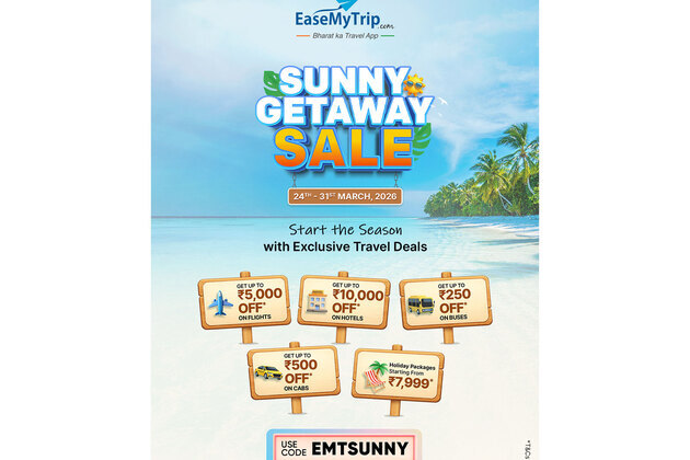 EaseMyTrip rolls out 'Sunny Getaway Sale' with special travel offfers