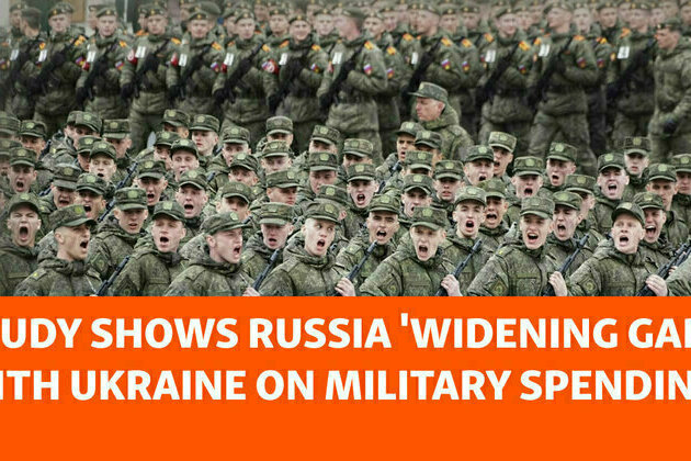 Study Shows Russia 'Widening Gap' With Ukraine On Military Spending